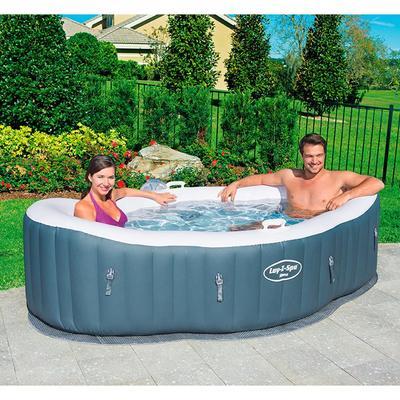 Spa gonflable ovale 2 personnes 127 jets Lay-Z-Spa