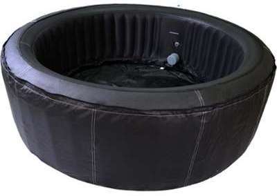 SPA GONFLABLE CANNES EN PVC - 6 PLACES - NOIR UNI SPA GONFLABLE CANNES EN PVC