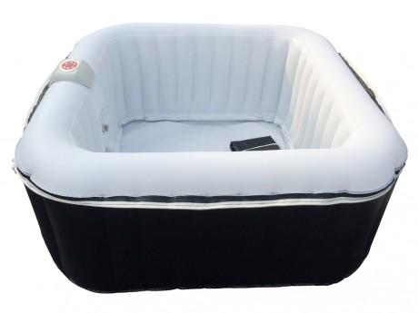 Spa gonflable carré 2 adultes 2 enfants B-HAPPY - L155 Spa gonflable carré 2 adultes