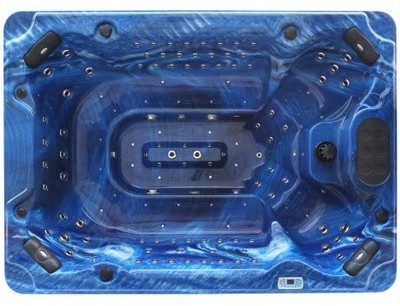SPA 8 Personnes Gamme Prestige CYRIUS Bleu nuage - SPA 8 Personnes Gamme Prestige