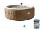 Spa gonflable Intex PureSpa Bulles 4 personnes Rond Spa gonflable Intex PureSpa
