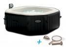 Spa gonflable Intex Pure Spa Jets et Bulles 4 places Spa gonflable Intex Pure Spa