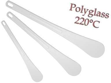 Spatule blanche en polyglass 30cm Spatule blanche en polyglass