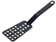 Spatule nylon perforée ( t maxi 220 ) lg 28 3cm largeur Spatule nylon perforée ( t