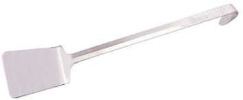 Spatule unie en inox extra forte - longueur de manche Spatule unie en inox extra