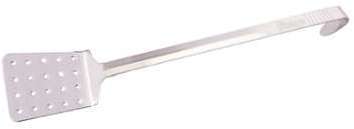 Spatule percée en inox extra forte - longueur de manche Spatule percée en inox extra