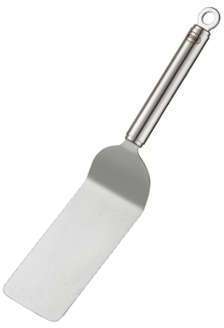 Palette sandwich coudée 26 cm manche rond anneau Rösle Palette sandwich coudée 26