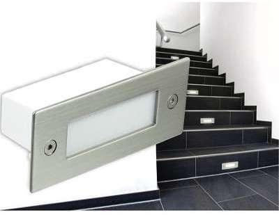 Applique Spot rectangulaire 220V TAXI encastrable