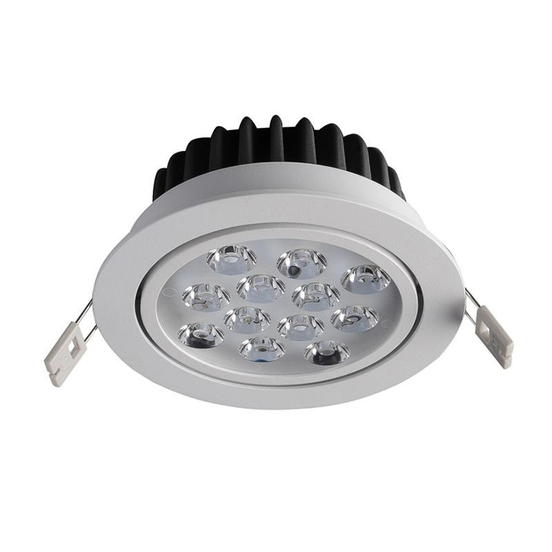 Spot Pitch TS04136A 12W 1200LM 3000K S.WH