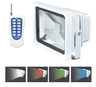 Projecteur à Led 4 couleurs 20 W