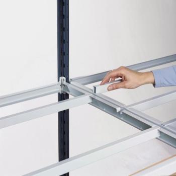 Tablette tubulaire Combi-Fix - Largeur 1000 mm - É