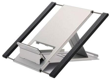 Socle notebook/tablette argenté