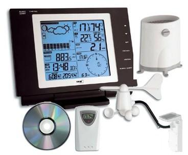 Station Météo Pro Connexion USB NEXUS TFA T35 1075-Solaire Station Météo Pro Connexion