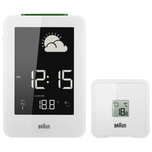 Station météo et réveil Braun BNC013