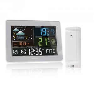 Station météo sans fil couleur avec sonde int/ext