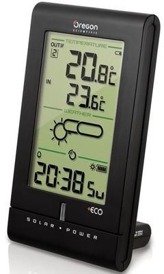 Station Météo éco avec panneau solaire d alimentation Station Météo éco avec panneau