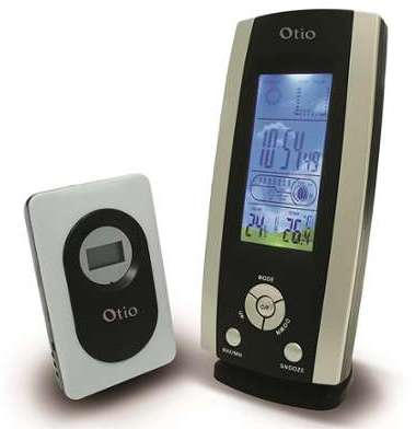 OTIO - centrale météo avec capteur sans fil 30m -