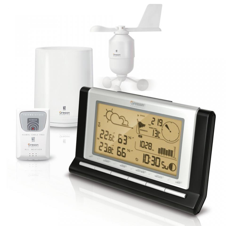 Station météo Pro WMR89 avec connexion USB et hist