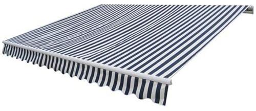 VidaXL Store banne 400 x 300 cm bleu marine et bla