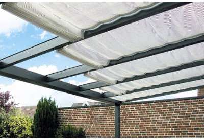 Store horizontal bateau Pergola Véranda VISION