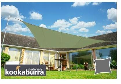 Voile d Ombrage Vert Olive Carré 3m - Imperméable - Voile d Ombrage Vert Olive