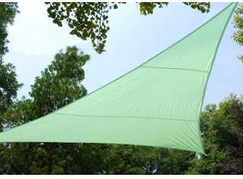 Voile d Ombrage Vert Menthe Triangle Rectangle 4 2m Voile d Ombrage Vert Menthe