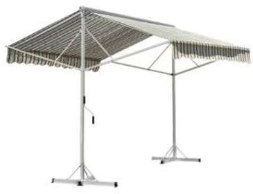 Store Double Pente - Multi-Rayures - 3m