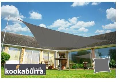 Voile d Ombrage Charbon Rectangle 3x2m - Imperméable Voile d Ombrage Charbon Rectangle