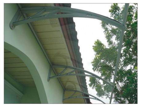 Auvent COPALINA en aluminium - 360 92 5cm Auvent COPALINA en aluminium