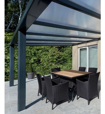 Pergola sur mesure - creme
