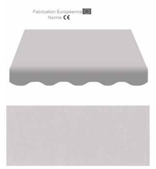 Store Banne sur mesure - Demi coffre - gris
