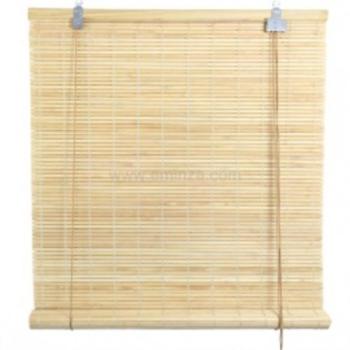 Store enrouleur à lattes (90 x H130 cm) Bambou Nat