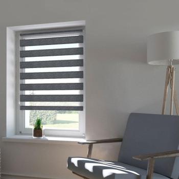 Store Jour Nuit sur mesure pose sans perçage pour largeurs Store Jour Nuit sur mesure