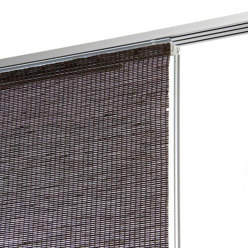 Panneau japonais tamisant texturé chocolat L45 x H