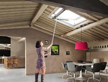 Canne téléscopique pour fenêtre de toit Velux ®