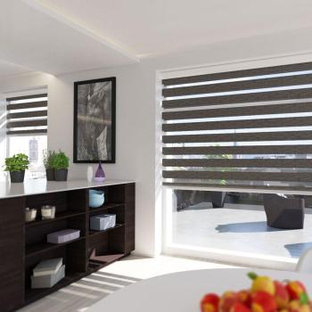 Store Jour Nuit sur mesure avec coffre pour largeu