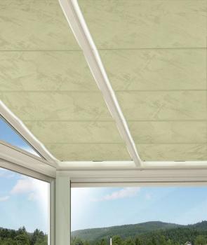 Store vélum pour véranda anti-chaleur - Beige faux