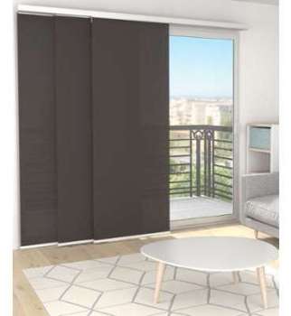 Panneau japonais tamisant - Gris anthracite Panneau japonais tamisant
