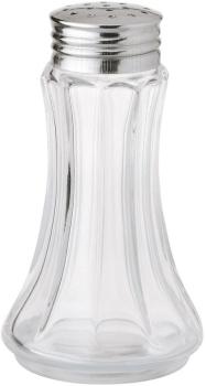 Saupoudreuse à sucre avec bouchon en inox - Saupou