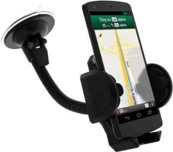 Support Voiture Bras Flexible Attache Pare-brise - Support Voiture Bras Flexible
