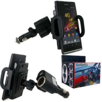 Support Fixation Voiture 360 sur Allume Cigare 3 en Support Fixation Voiture 360