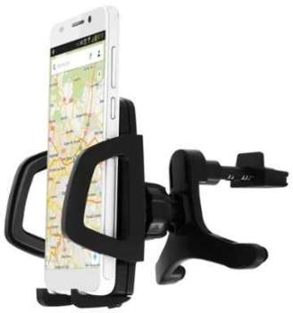 Support voiture attache grille d aération rotatif 360 Support voiture attache grille