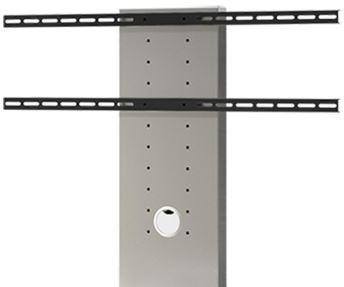 MUNARI colonne en acier inoxidable pour TV de 60