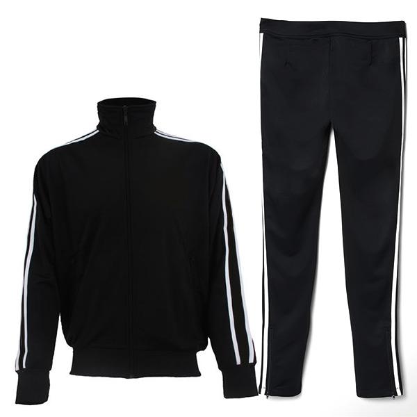 Ensemble de survêtement avec rayures pour homme