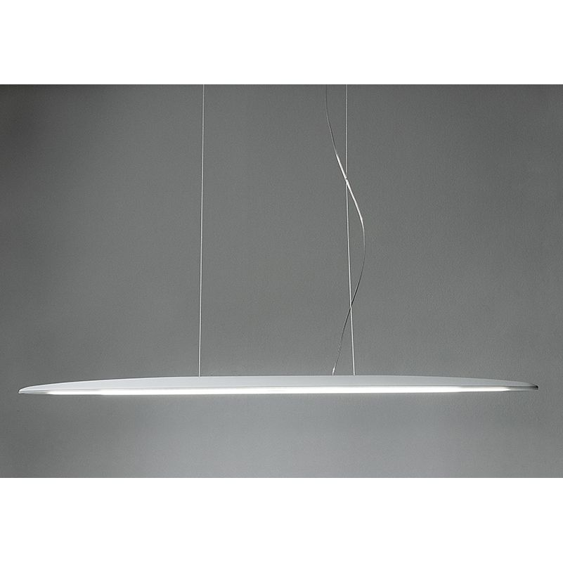 Suspension LED Nella - Bois Blanc 90 ampoules