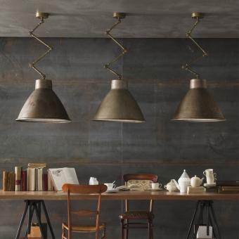 Lampe industrielle suspendue en fer Loft Grande Il Lampe industrielle suspendue