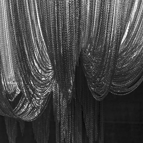 Atlantis - Suspension Ø90 - nickel noir/brillant
