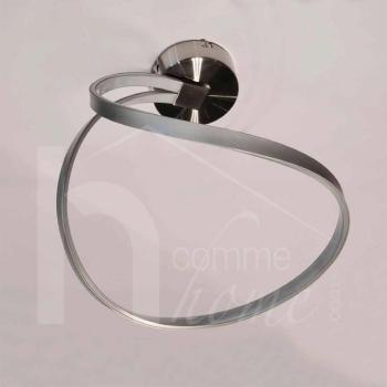Luminaire suspension design en nickel TWIST