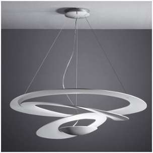 Artémide - Suspension Pirce blanc