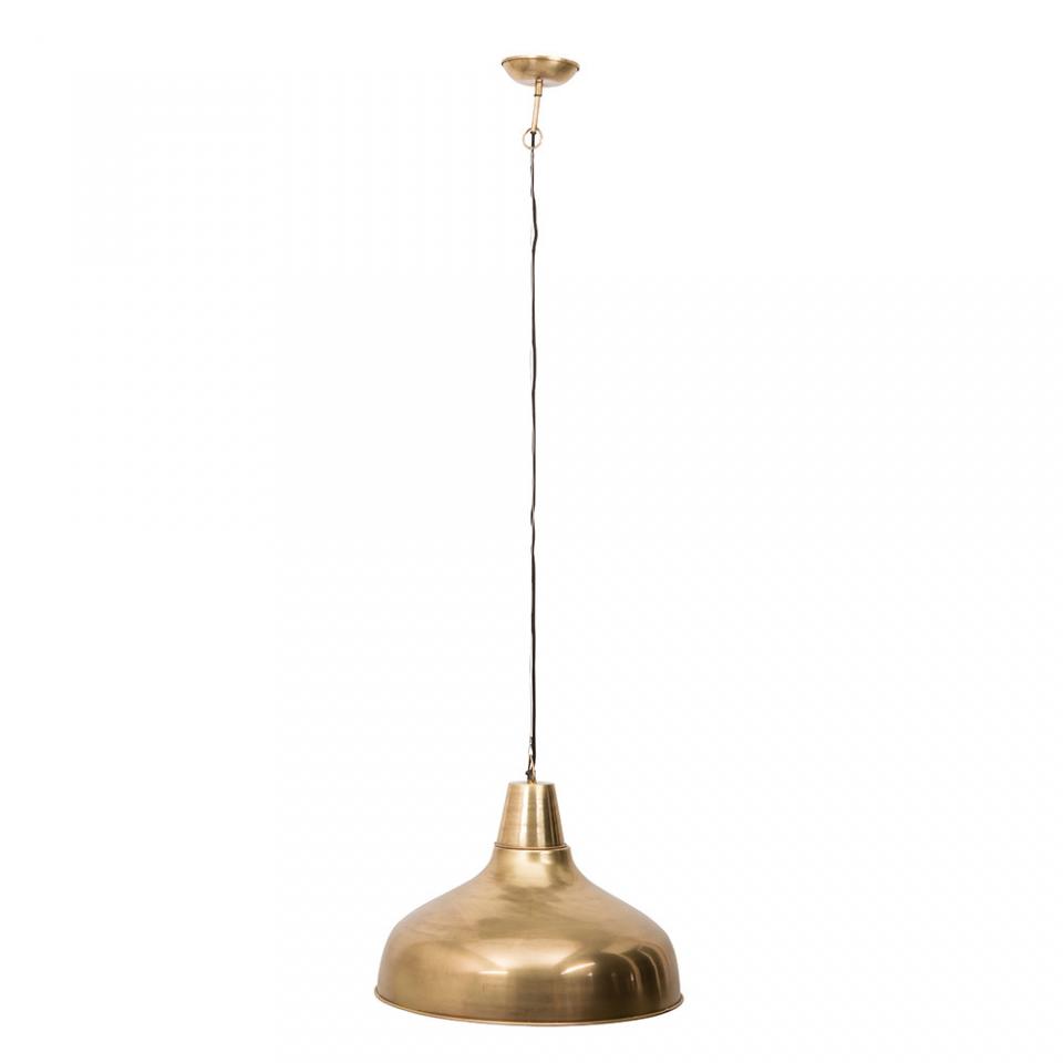 Suspension design métal finitions dorées Brass Man